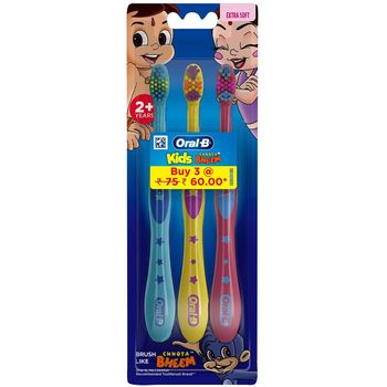 Oral-B Kids Toothbrush Pack Of 3