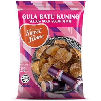 Sweet Home Yellow Rock Sugar 250g