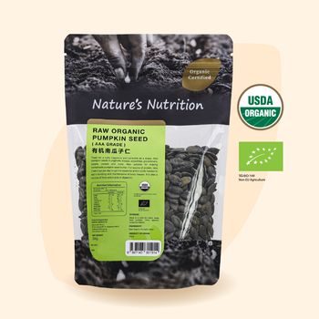Nature's Nutrition Organic Pumpkin Seed 300g