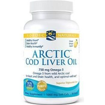 Nordic Naturals Arctic CLO Heart and Brain Health and Optimal Wellness 90 Soft Gels