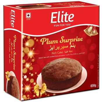 Elite Plum Surprise Cake 400g