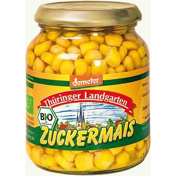 Thuringer Landgarten Demeter Sweet Corn 370ml