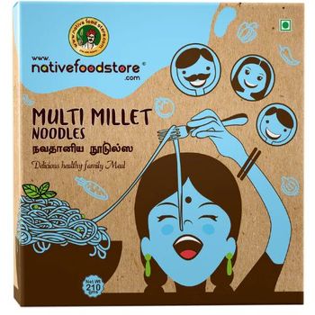 Native Food Store Multi Millet Noodles 210g