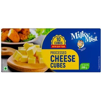 Milky Mist Cheese Cubes Carton 200g