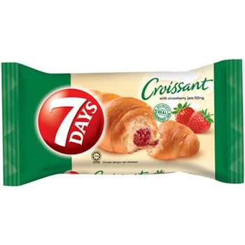 7 Days Croissant With Strawberry Jam Filling 60g