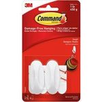 Command Strips 17082 Small Designer Hooks With Command Adhesive