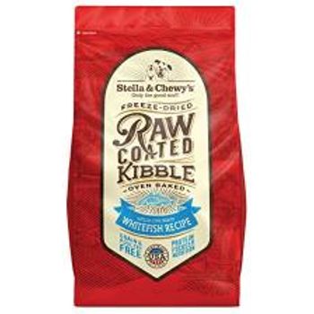 Stella & Chewy Raw Coated Whitefish Recipe Kibble 22lb