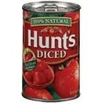 Hunt's 100% Natural Diced Tomatoes 410g