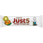 Just 5 Organic Mango And Brazil Nut 40g