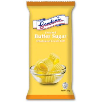 Gardenia Butter Sugar Wholemeal Cream Roll 65g