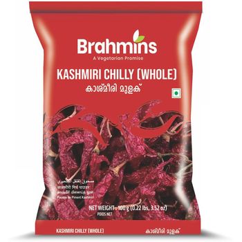 Brahmins Kashmiri Chilli Whole 100g