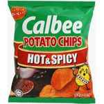 Calbee Potato Chips Hot And Spicy 72g