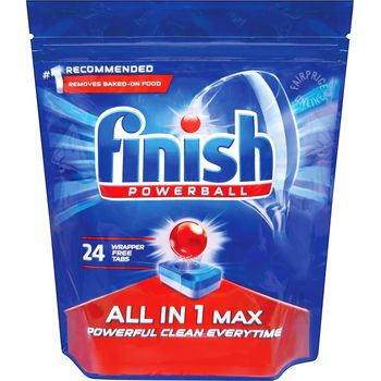 Finish All In 1 Max Dishwasher Tablets Regular