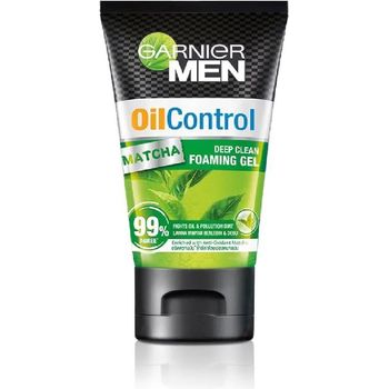 Garnier Men Turbolight Oil Control Matcha Foaming Gel 100ml