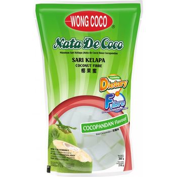 Wong Coco Nata De Coco Coconut Drink 360g
