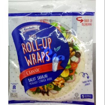 Gardenia Roll Up Wraps 225g