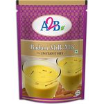 A2B Badam Indian Almond Saffron Milk Mix with Real Almonds and Kesar 200g