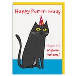 Ohh Deer Ohh Deer Happy Purrr-thday Hope Its Meow-valous!