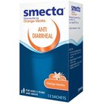 Smecta Anti Diarrheals Orange And Vanilla Flavour 12pcs