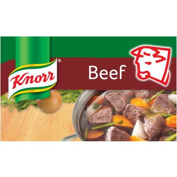 KNORR BEEF STOCK CUBE 60G