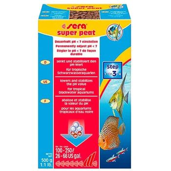 Sera Super Peat 500g Aquarium Filter Accessories