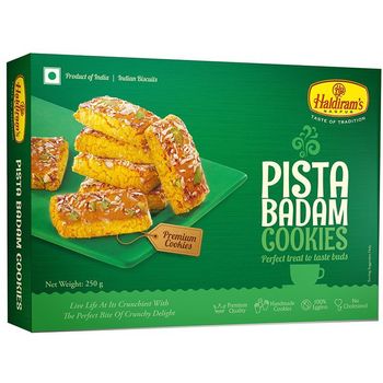 Haldiram's Pista Badam Cookies 250g