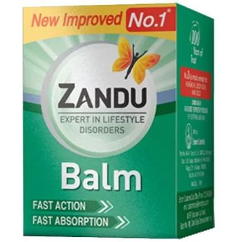 Zandu Balm Effective Relief From Headache Body Pain Sprain And Cold 8ml