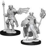 WizKids D&D Nolzur's Marvelous Unpainted Miniatures Multiclass Cleric + Wizard Male