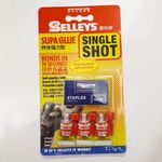 Selleys Supa Glue Single Shot 3 x 1g