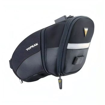 Topeak Aero Wedge Bicycle Large Saddle Bag Black