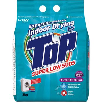 Top Detergent Powder Packet Super Low Suds Antibacterial 3kg