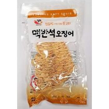 Roasted Squid Snack 4 Pack Dried Squid Seafood Jerky Squid Jerky Original