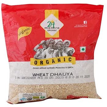 24 Mantra Organic Wheat Daliya 500g