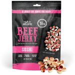 Absolute Holistic Beef Jerky Sushi Dog Treats 100g