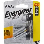 Energizer Battery E92 Aaa X 6