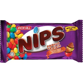 Jack’n Jill Nips Peanut And Raisin 85g