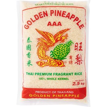 Golden Pineapple Aaa Thai Premium Fragrant Rice 2.5kg