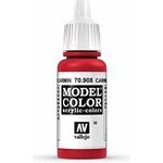 Vallejo Carmine Red Paint 17ml