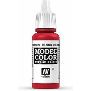 Vallejo Carmine Red Paint 17ml