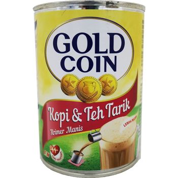 F&N Gold Coin Kopi And Teh Tarik Sweetened Creamer 500g
