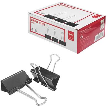 Deli Double Clip 12PC 41mm
