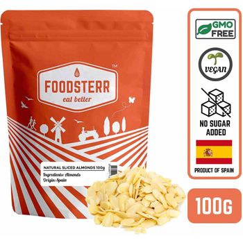 Foodsterr Almond Slices 100g