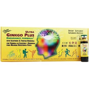 Prince of Peace - Asian Ginseng, Gingko Ultra Plus Endurance Formula (30x10cc)