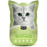Kit Cat Petite Pouch Complete And Balanced Chicken And Whitefish in Aspic 70g