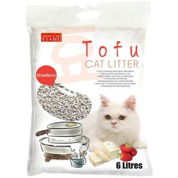 Aristo Cats Yi Hu Tofu Cat Litter Strawberry 6l