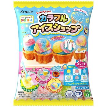 Kracie Colorful Ice Shop Popin Cookin Ice Cream Making Kit 142g