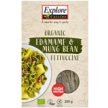 Explore Cuisine Organic Edamame Mung Bean Fettuccine 200g