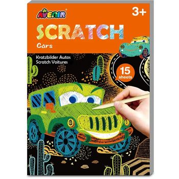 Avenir Mini Scratch Book Cars