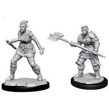 Wizkids Dd Nolzurs Marvelous Miniatures Orc Barbarian Miniatures