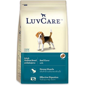  LuvCare Adult Medium Breed Beef Flavor Dog Food 9kg